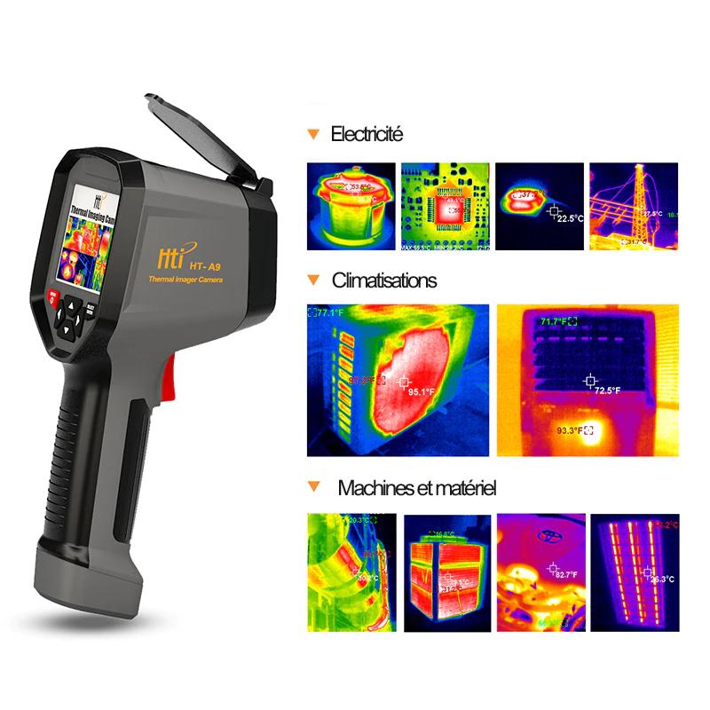 Caméra thermique professionnelle HT-A9 Wifi IR